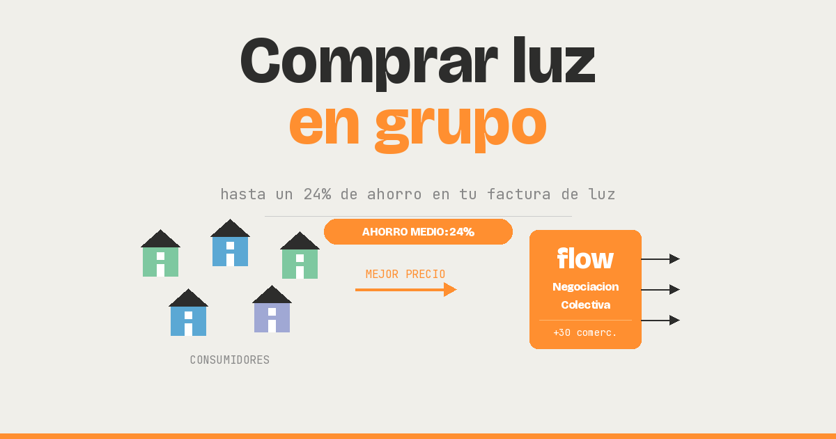 Comprar luz en grupo: cómo funciona y cuánto puedes ahorrar en 2026